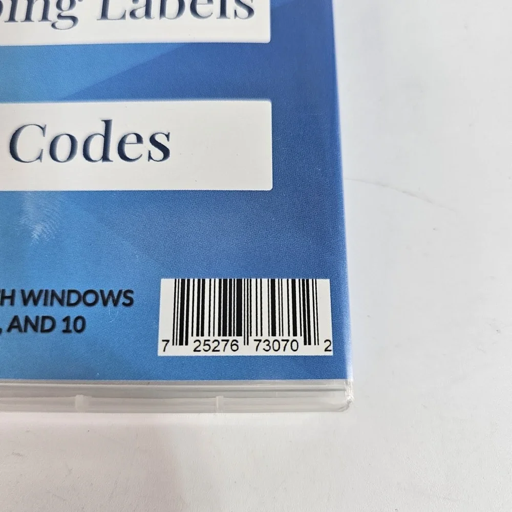 Jetset Label Barcode Design Software USB Drag Drop Print Creation Windows XP 10